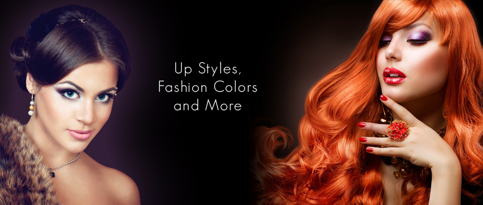 Up styles, fashion colors and more slide